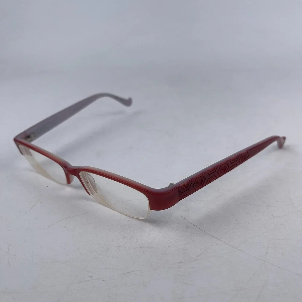 Cynthia Rowley CR0223 Unisex Eyeglasses Frame Burgundy‎ Rectangular 51-15 135mm